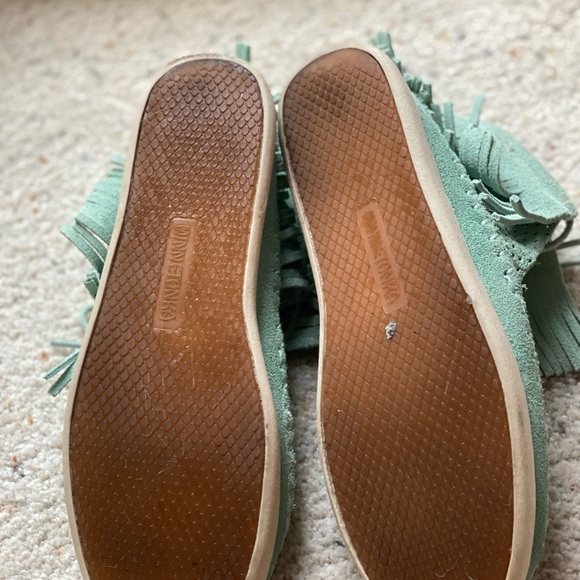 Minnetonka Mint Venice Perforated Bootie - Picture 6 of 9